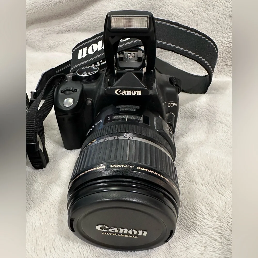 CANON DSLR EOS Rebel XT Camera and Lenses Kit